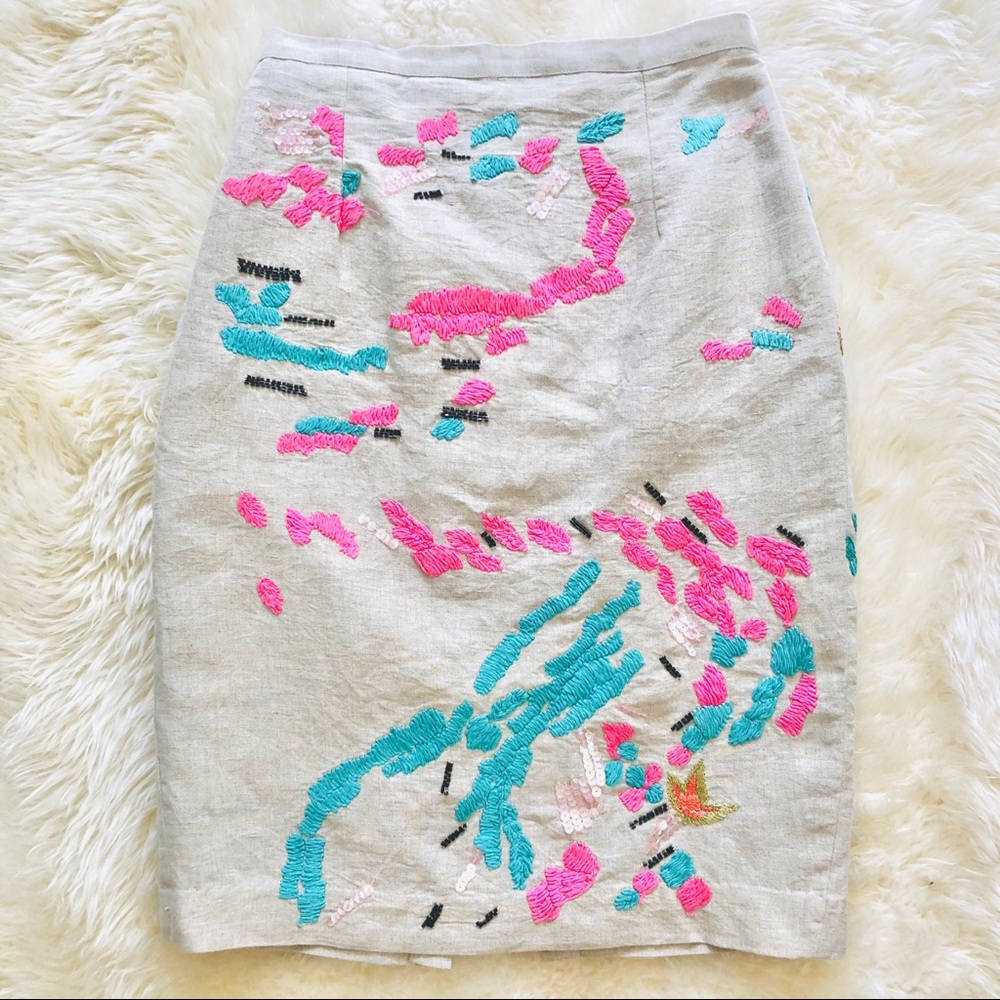 NWT Anthro x Tracy Reese Albury Pencil Skirt s4